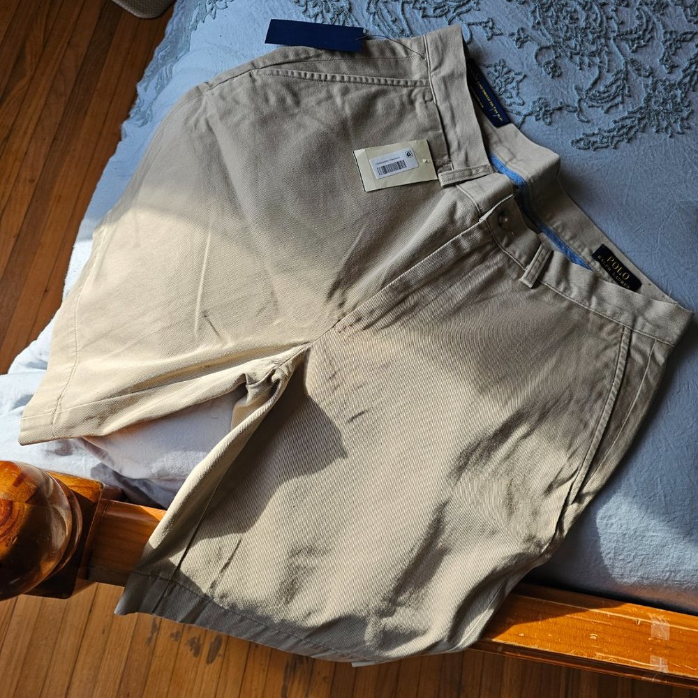 Polo Ralph Lauren Classic Fit 9” Inseam Chino Shorts 32 - Picture 4 of 7